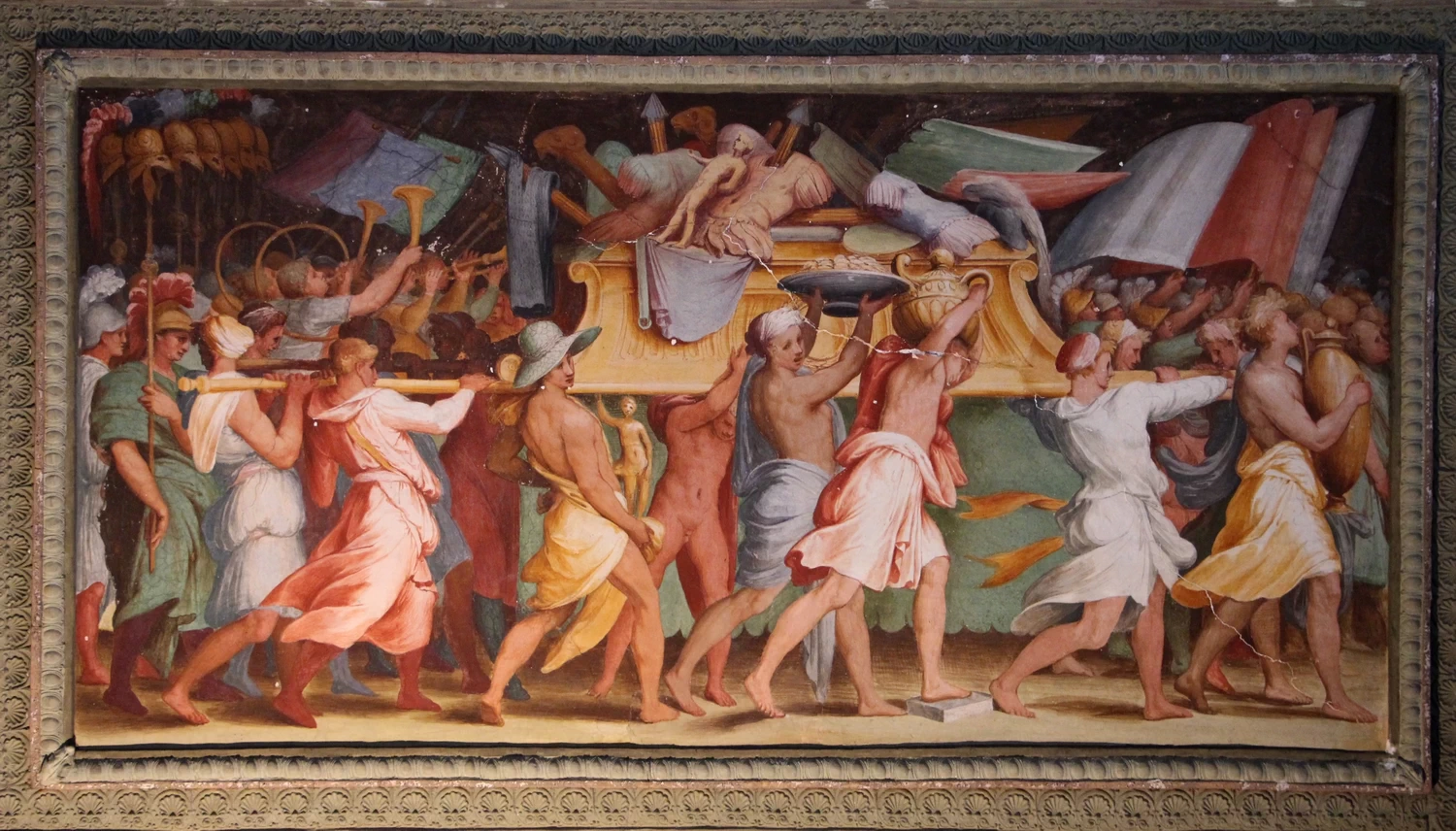 Perin del Vaga - 183, Villa del Principe, Genova, Storie dei re di roma e trionfi militari